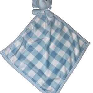 Sweet Snuggles Blue Elephant Lovey Blankie Plush